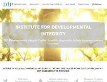 Tablet Screenshot of developmentalintegrity.com